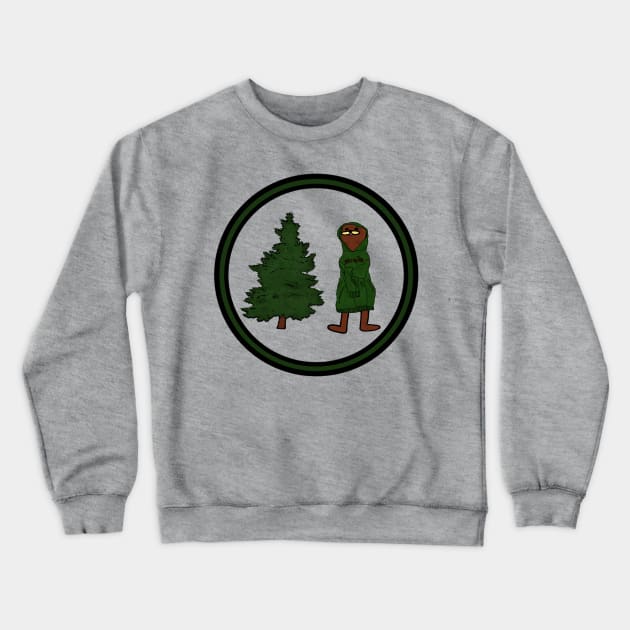 Pine Tree Gondola Crewneck Sweatshirt by SenecaReads